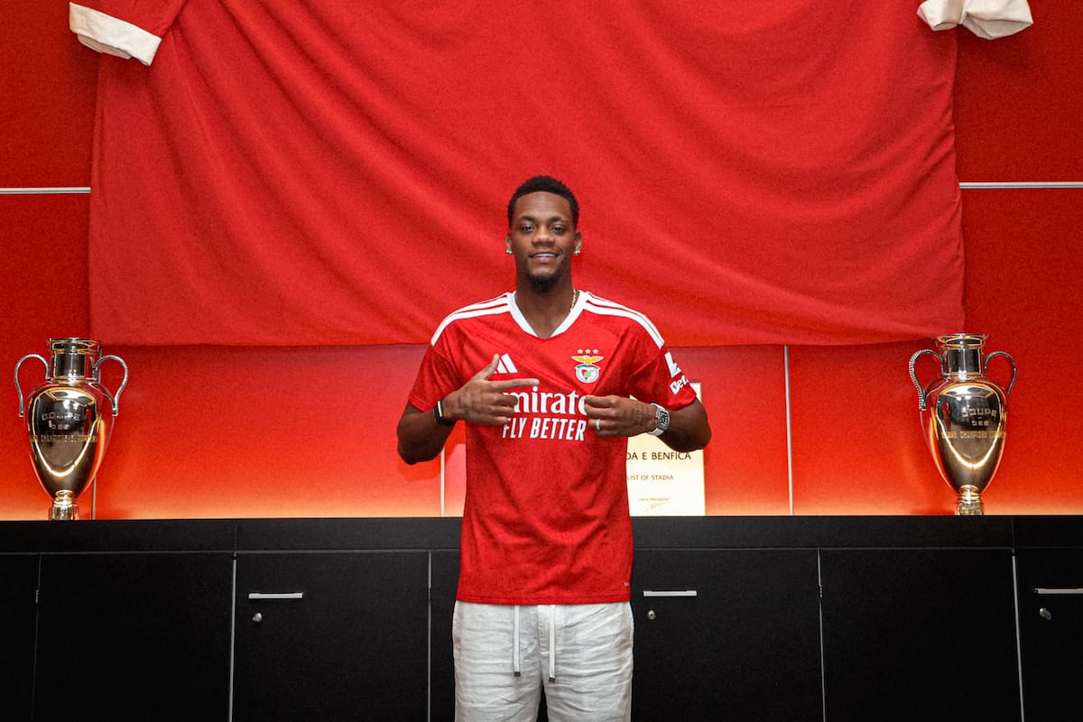 Jhon Durán rompe el silencio tras llegar al Benfica y lanza una frase que ya ilusiona a toda Portugal. Foto: Benfica.