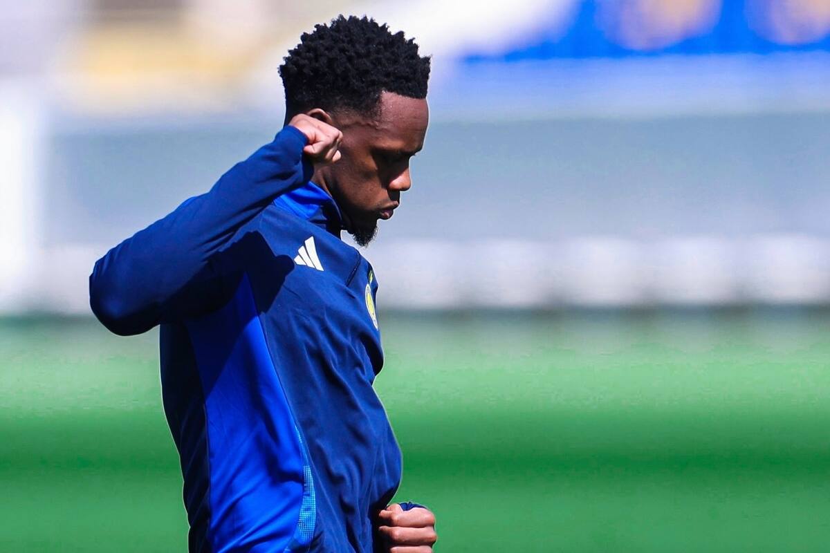 Jhon Durán ya marcó un golazo y tuvo su primer mano a mano con Ronaldo y Mané. Foto: cortesía Al Nassr.
