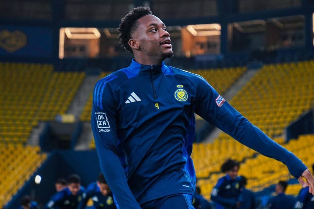 Jhon Durán lleva un total de cuatro partidos sin anotar en el fútbol árabe. Actualmente, el delantero pasa por una racha irregular y fue señalada por su entrenador. Foto: 'X' Al Nassr.