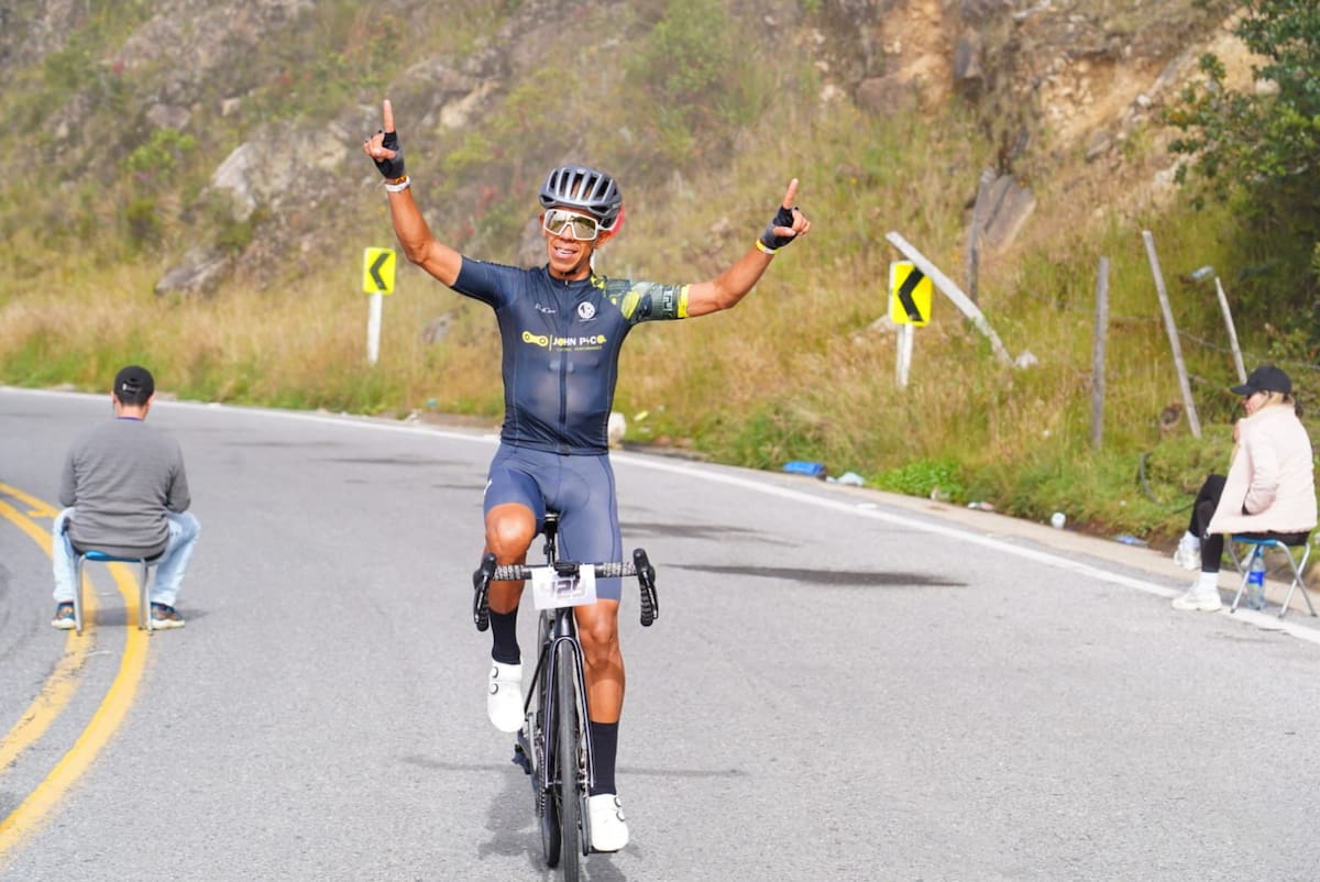 Jhon Pico se impuso por segunda ocasión consecutiva en el Picacho Challenge. Foto: Marco Valencia