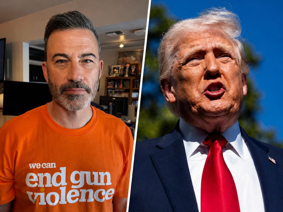 Donald Trump solicitó el despido del presentador Jimmy Kimmel. //Foto: EFE.