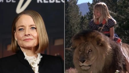El día que un león atacó a Jodie Foster: el aterrador accidente que le dejó cicatrices para siempre