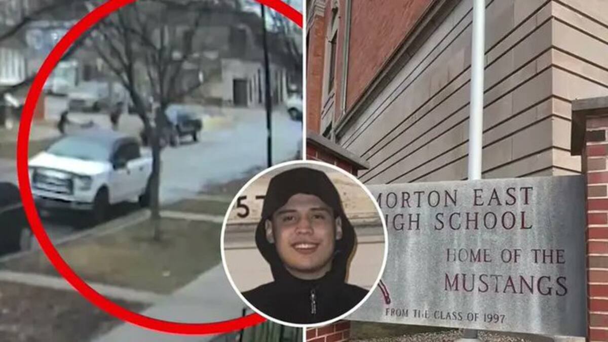 Johan Sánchez, estudiante de Morton East High School, fue asesinado a tiros el jueves 8 de enero: Ofrecen recompensa por información que conduzca a los responsables.