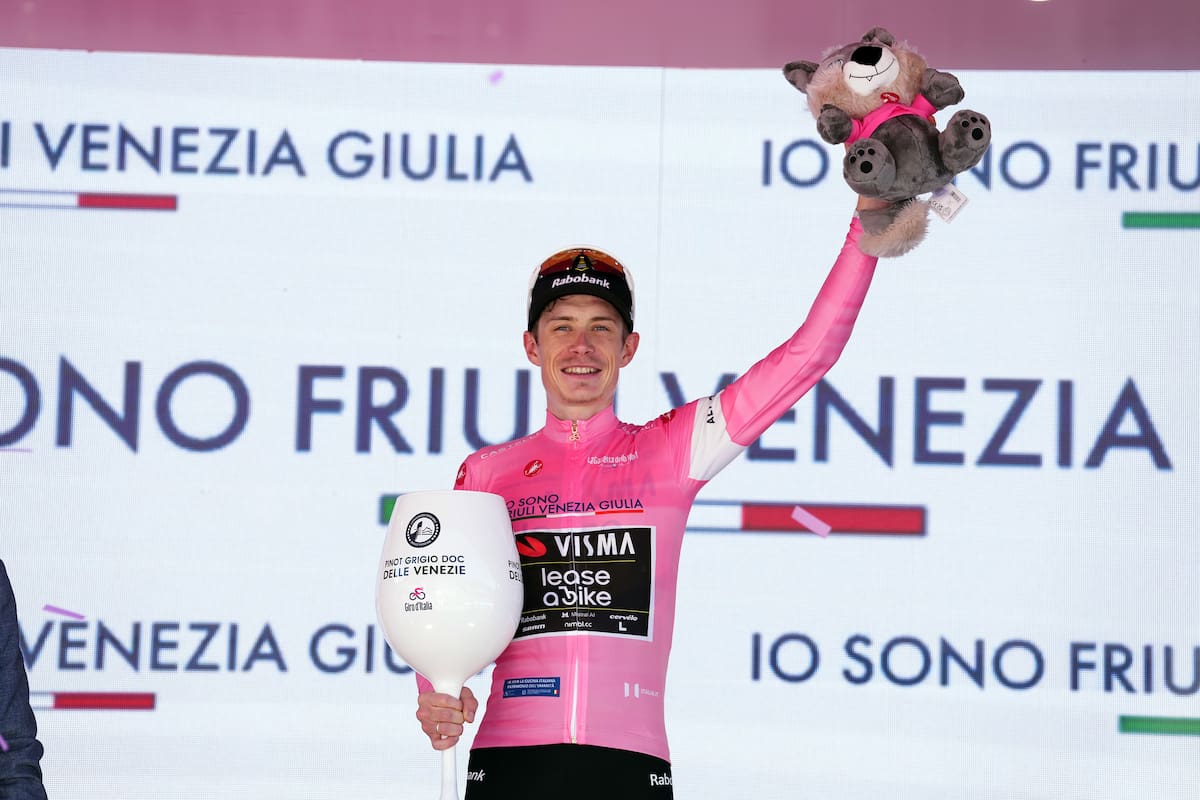 Jonas Vingegaard se perfila como el vencedor del Giro de Italia 2026. Foto: Giro de Italia.