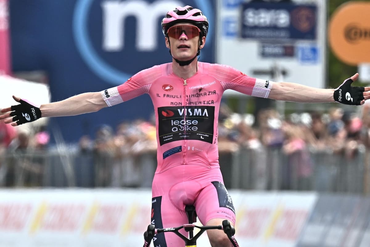 El danés Jonas Vingegaard se impuso con autoridad en el Giro de Italia de 2026. (Ciclismo, Italia) EFE/EPA/LUCA ZENNARO