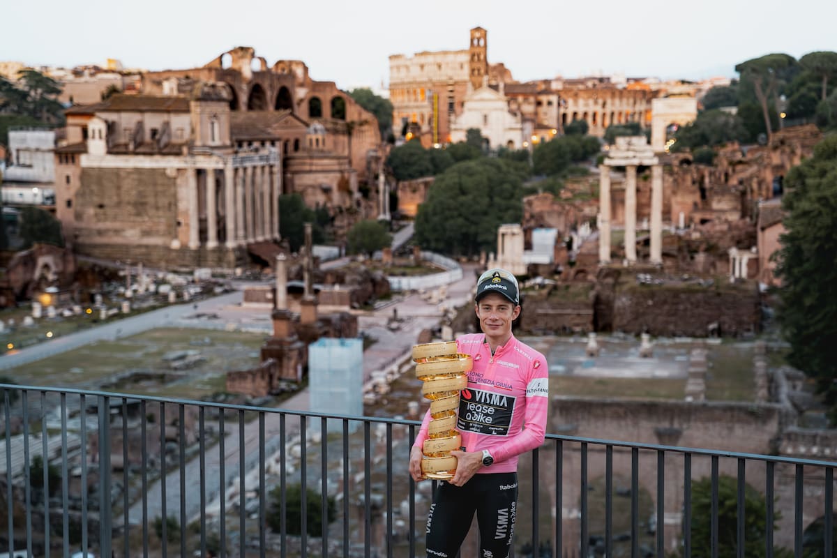 Jonas Vingegaard y su próximo objetivo: acabar con el reinado de Tadej Pogacar en el Tour. Foto: Giro de Italia