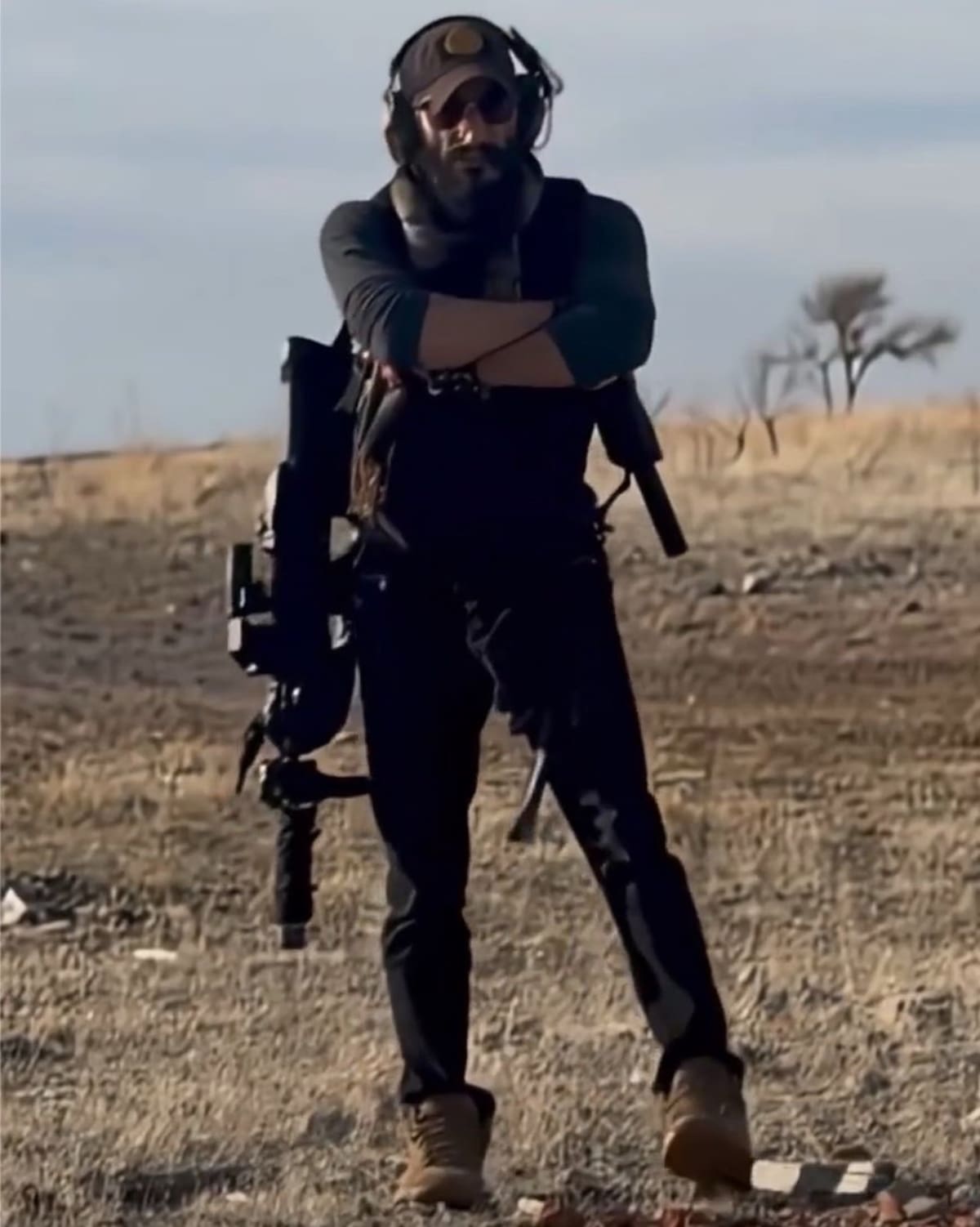 Jordan Salinas, de 35 años, el trabajador de la salud que enfrentó al tirador de Twin Falls, comenzó a entrenar con armas hace años.