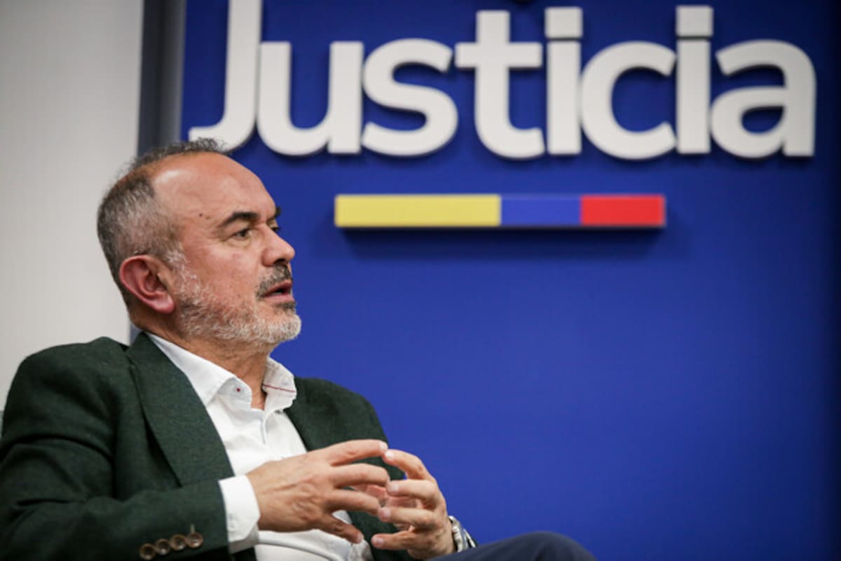 Jorge Iván Cuervo, Ministro de Justicia. (Colprensa - Cristian Bayona).