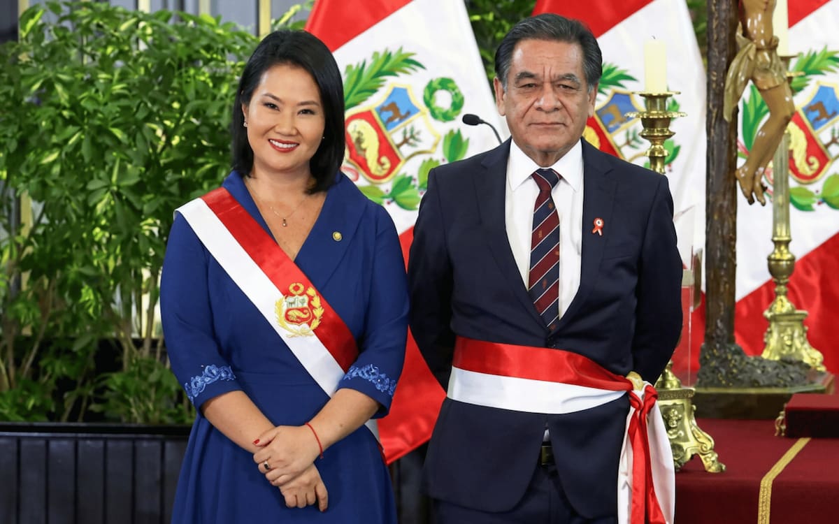 José Antonio Chang y Keiko Fujimori. Foto: Archivo