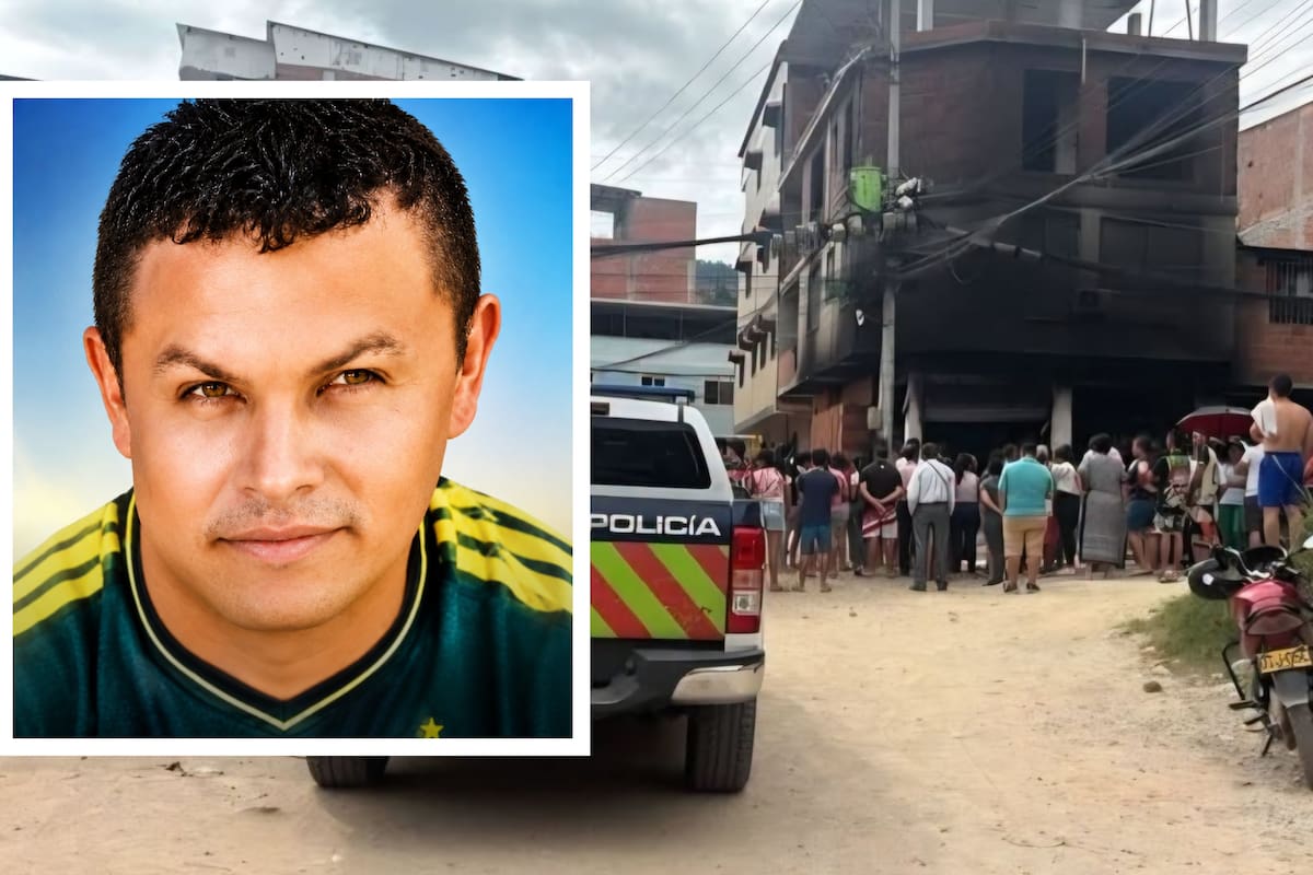 José Eleuterio Bohórquez Torres, conocido como 'Málaga', murió durante el incendio que destruyó la Ferretería Monsalve, en el barrio Villa Josefina de Piedecuesta.