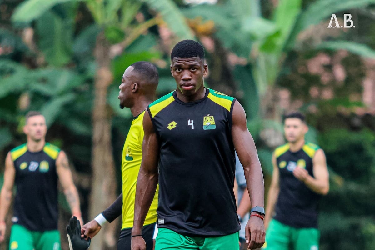 José García se ha ganado un lugar en la defensa de Atlético Bucaramanga. Foto: cortesía Atlético Bucaramanga.