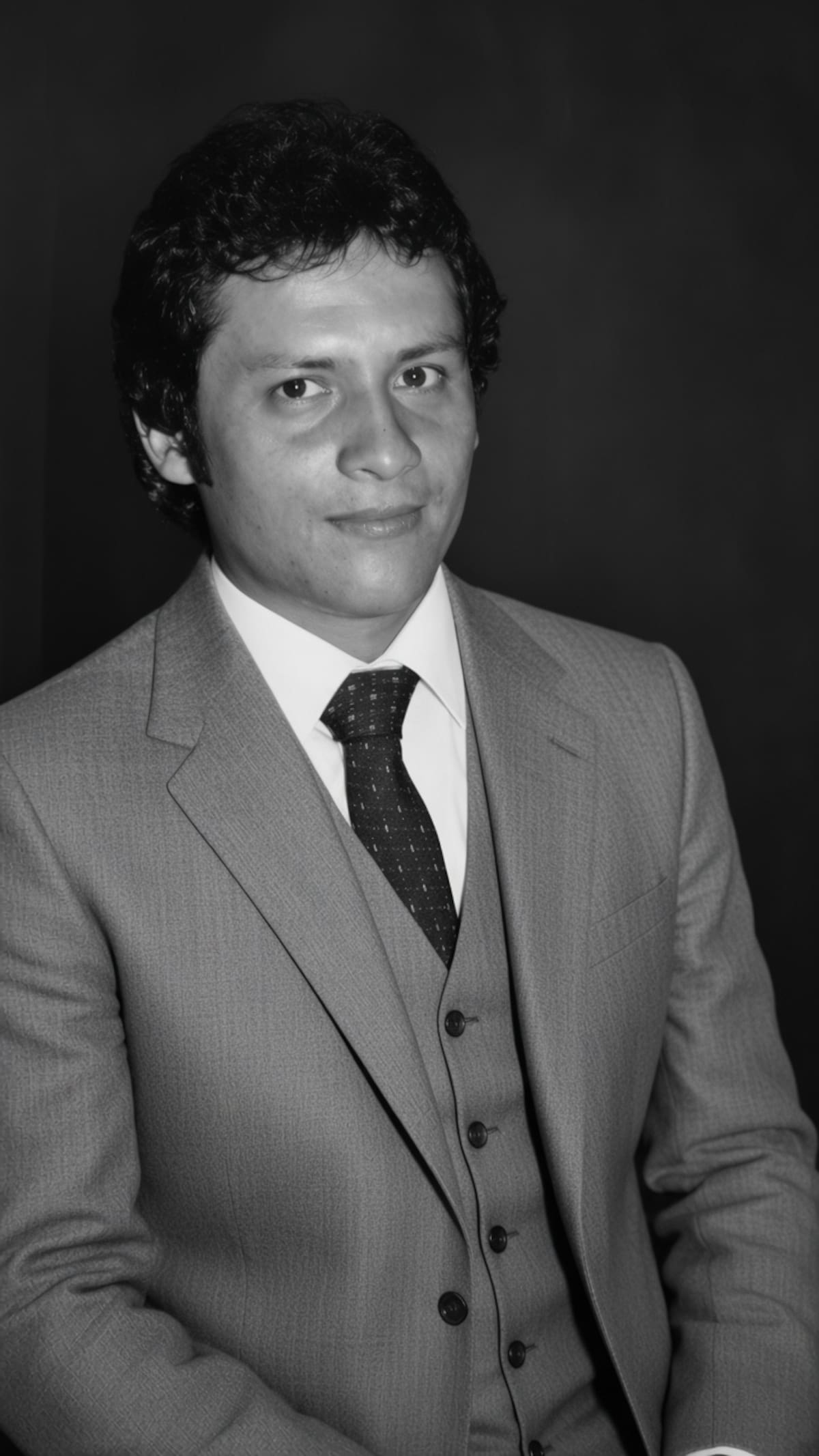 José Germán Martínez Robayo, quien fue una de las víctimas de la tragedia del estadio Alfonso López en 1981, dejó una huella imborrable entre sus familiares y amigos. Foto: restaurada con IA.