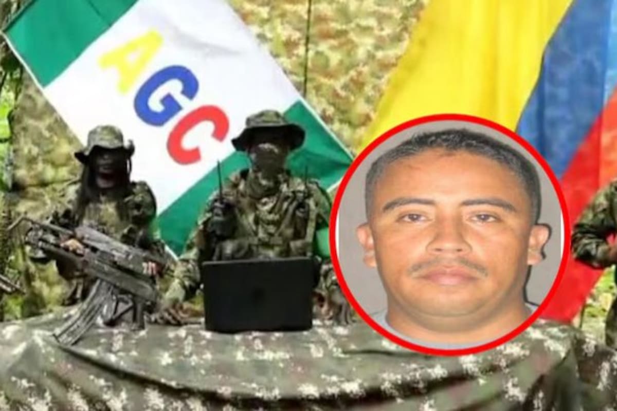 José Gonzalo Sánchez, alias 'Gonzalito', segundo jefe del Clan del Golfo.