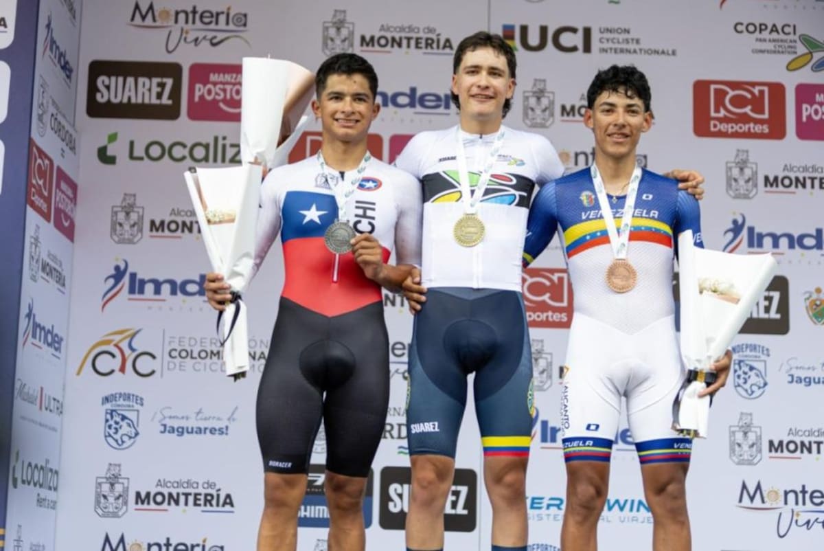 José Manuel Posada, campeón de la crono en el Panamericano de Ruta 2026 en la categoría junior. (Foto Anderson Bonilla © RMC)