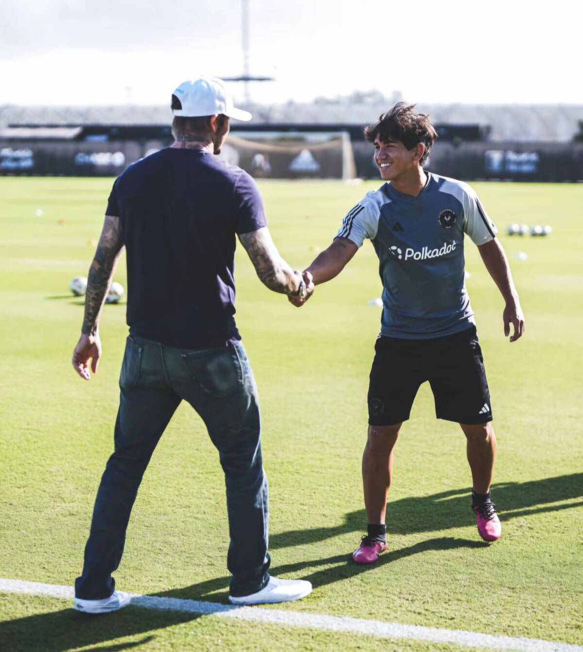 Joseph Convers, el futbolista santandereano que está cerca de debutar como futbolista profesional en el Inter Miami de Lionel Messi. Foto: cortesía.