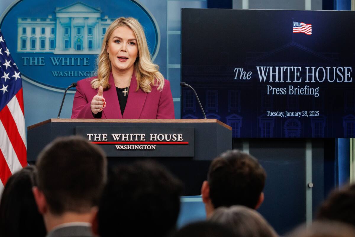 Karoline Leavitt, portavoz de la Casa Blanca. EFE/EPA/SAMUEL CORUM / POOL