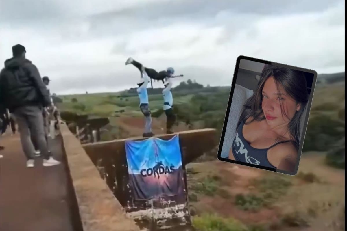 Joven de 21 años murió tras ser lanzada al vacío sin arnés en Brasil. | Foto: Tomado de Video.