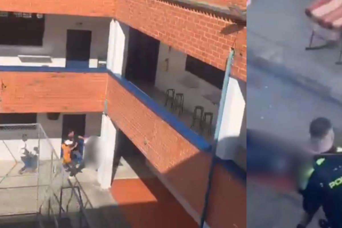 Se conocen nuevos detalles de joven que disparó en colegio de Medellín. Foto: captura de video