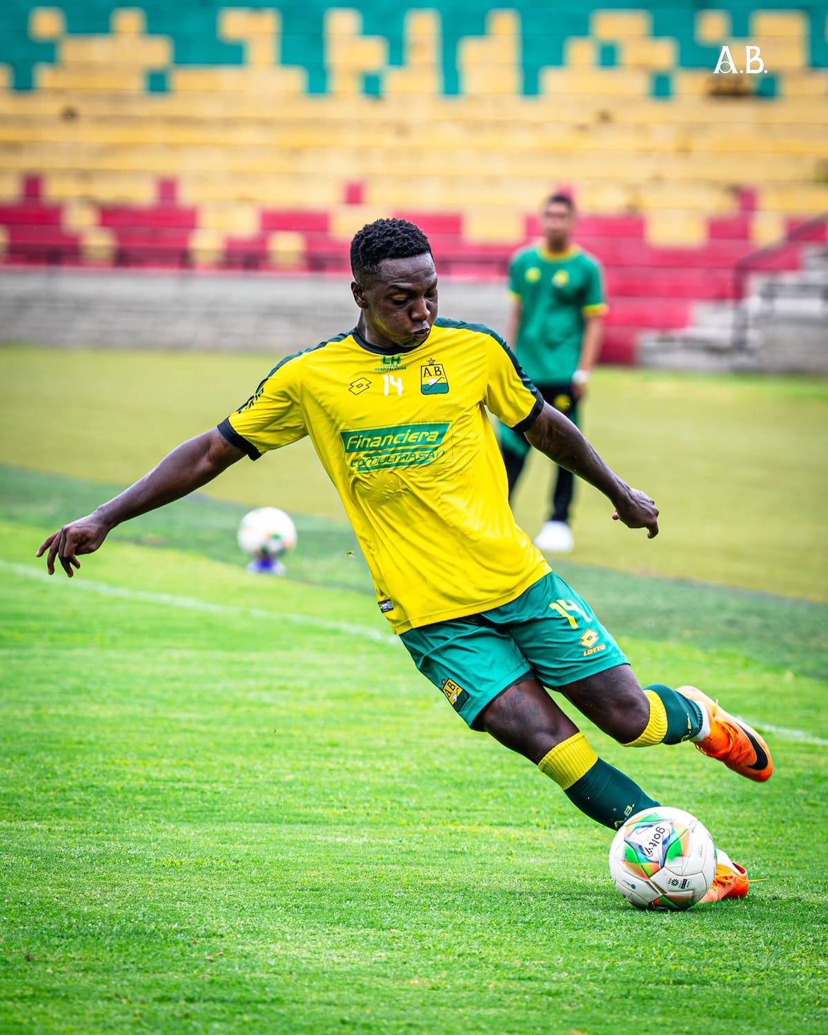 Juan Camilo Mosquera ya está a disposición del cuerpo técnico del Atlético Bucaramanga. Foto: Atlético Bucaramanga.