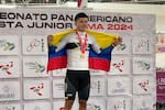 Santandereano Juan Diego Bautista arrasa con las medallas en el Campeonato Panamericano de pista