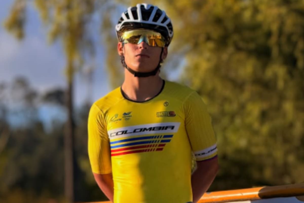 Juan Felipe Silva Rodríguez consiguió el tercer lugar en los 500 metros júnior varones del Mundial de Patinaje 2026. Foto: Redes sociales de Juan Felipe.