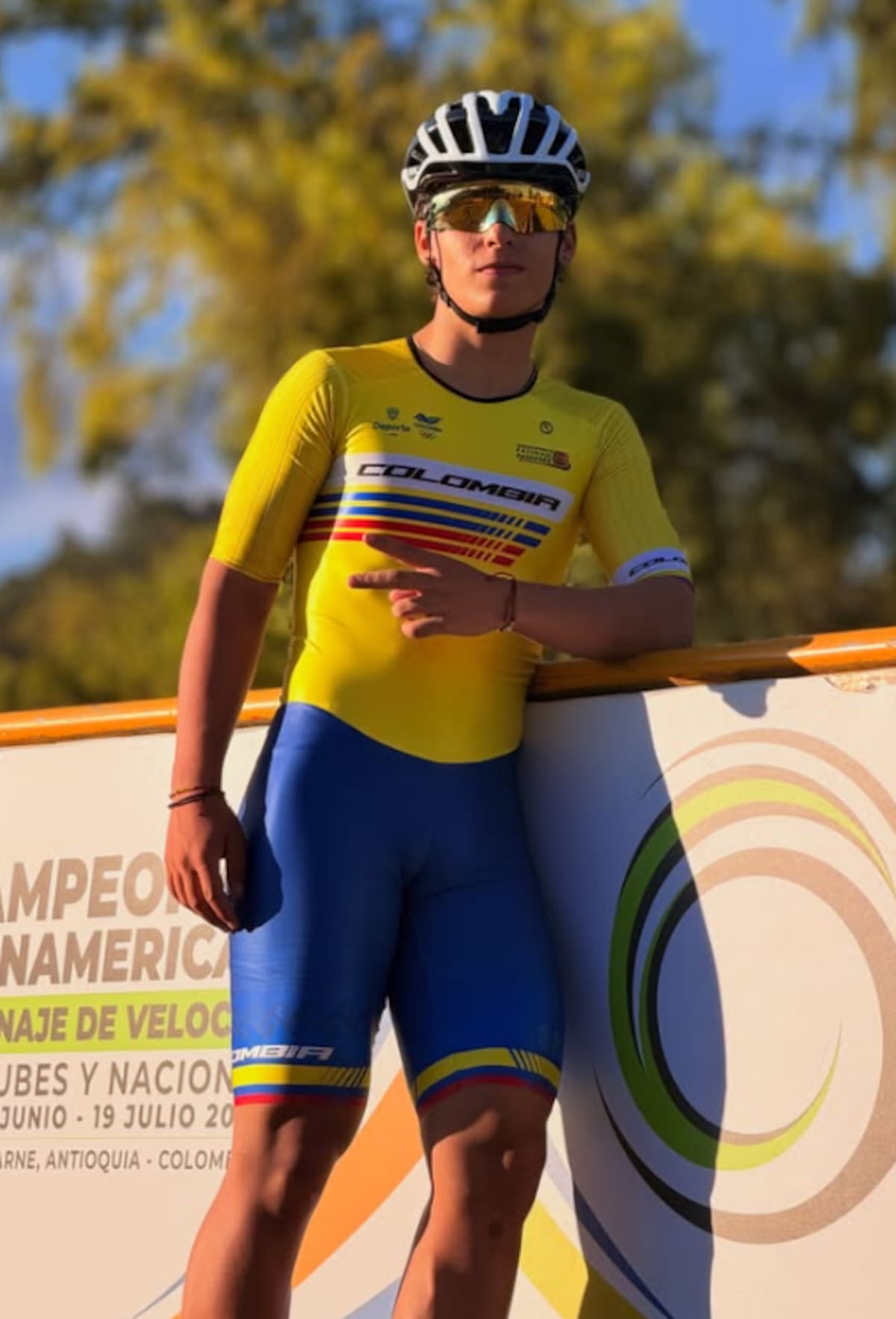 Juan Felipe Silva Rodríguez consiguió el tercer lugar en los 500 metros júnior varones del Mundial de Patinaje 2026. Foto: Redes sociales de Juan Felipe.