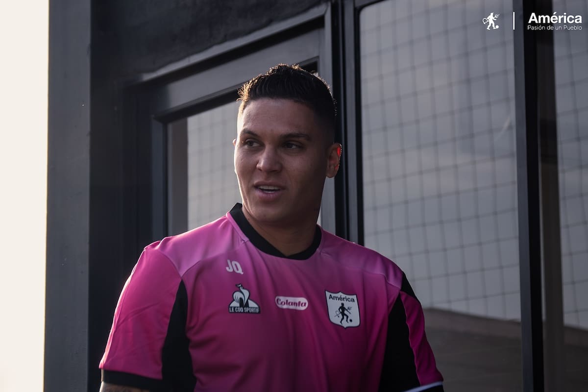 Juan Fernando Quintero es la principal contratación de América de Cali. Foto: Cortesía América de Cali.