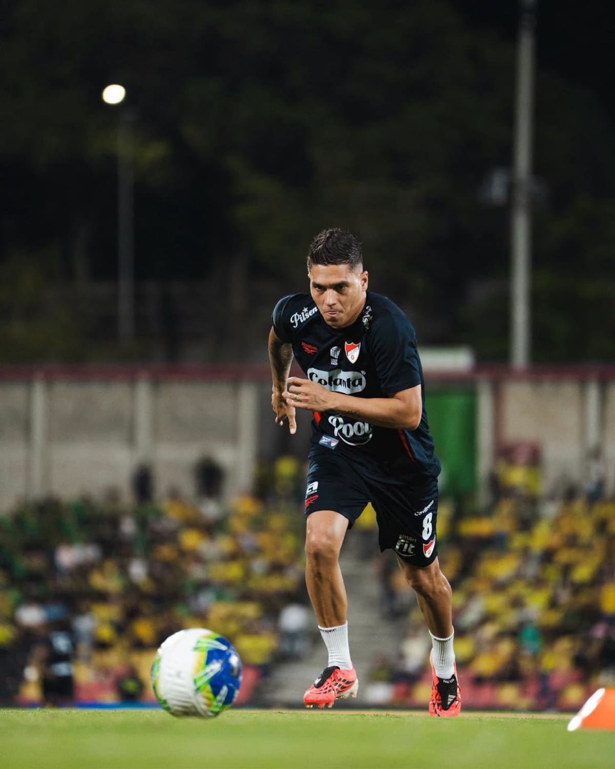 Juan Fernando Quintero analizó el empate 2-2 de Independiente Medellín contra Bucaramanga, en la fecha 9 de la Liga BetPlay II de 2026. Foto: Medellín.