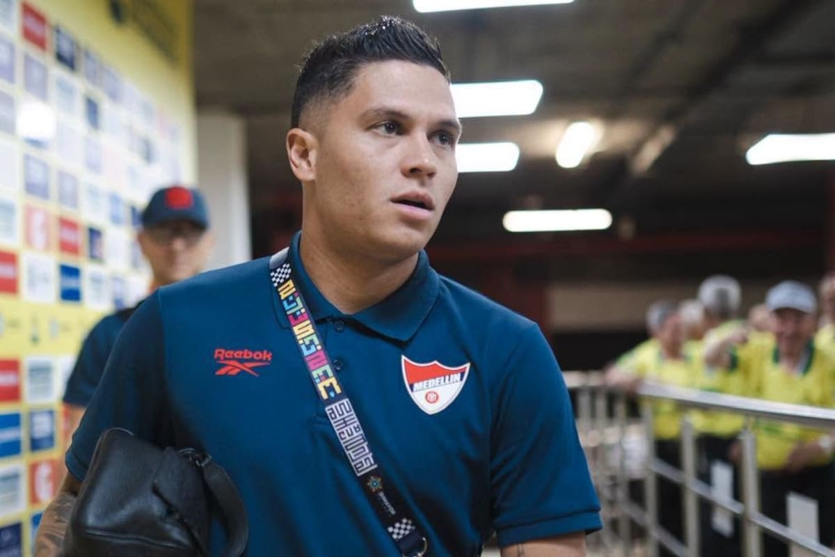 Juan Fernando Quintero analizó el empate 2-2 de Independiente Medellín contra Bucaramanga, en la fecha 9 de la Liga BetPlay II de 2026. Foto: Medellín.