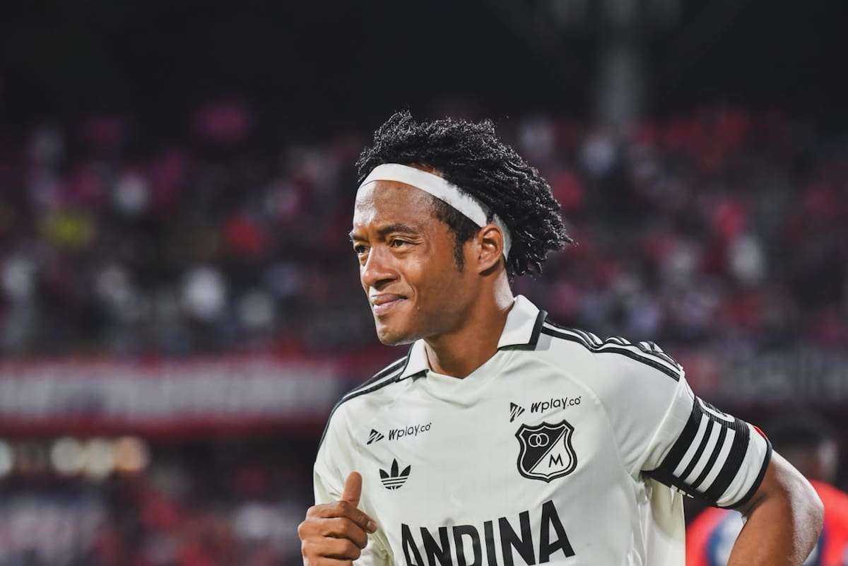 Juan Guillermo Cuadrado jugó en el duelo entre Independiente Medellín y Millonarios por la Liga Betplay 2026-II. //Foto: David Jaramillo - Colprensa.