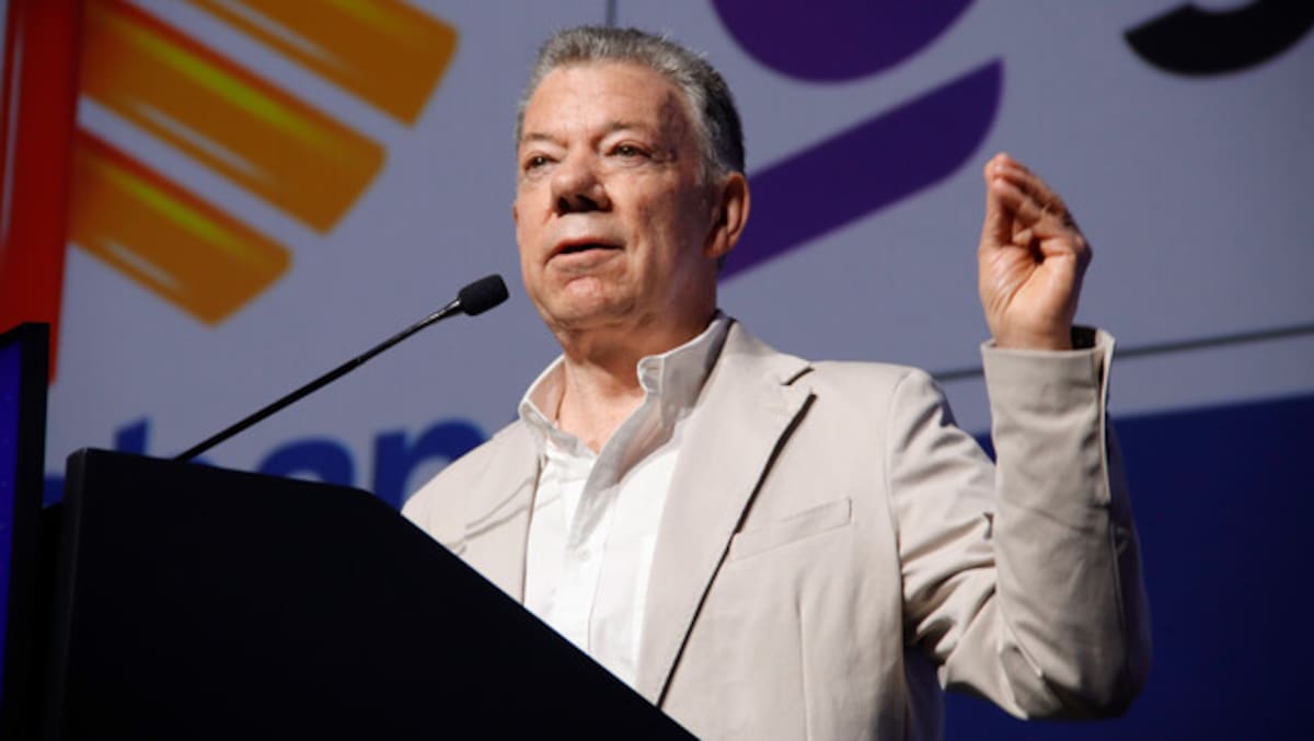 Juan Manuel Santos, expresidente de Colombia. // Foto: Colprensa