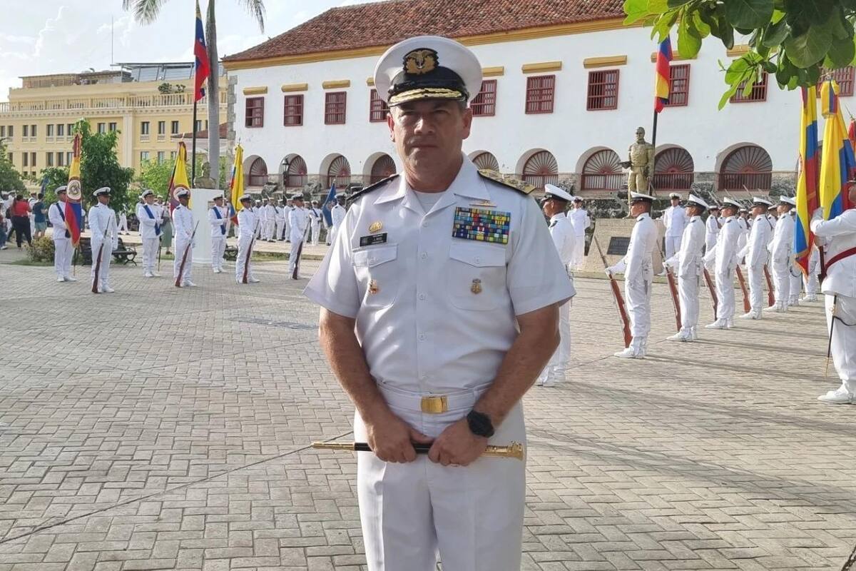 vicealmirante Juan Ricardo Rozo, segundo comandante de la Armada.