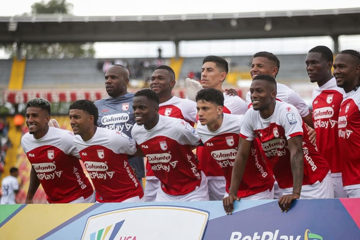 Jugador de Santa Fe rompe el silencio y revela por qué fue apartado del equipo: ¿qué pasó con Repetto?. Foto: Colprensa