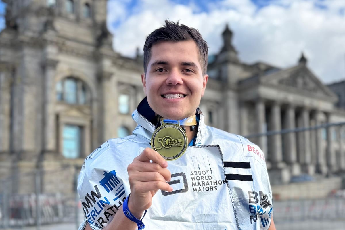 Julián Londoño: un santandereano que corre hacia sus sueños alrededor del mundo. (Fotos: suministrada / VANGUARDIA).