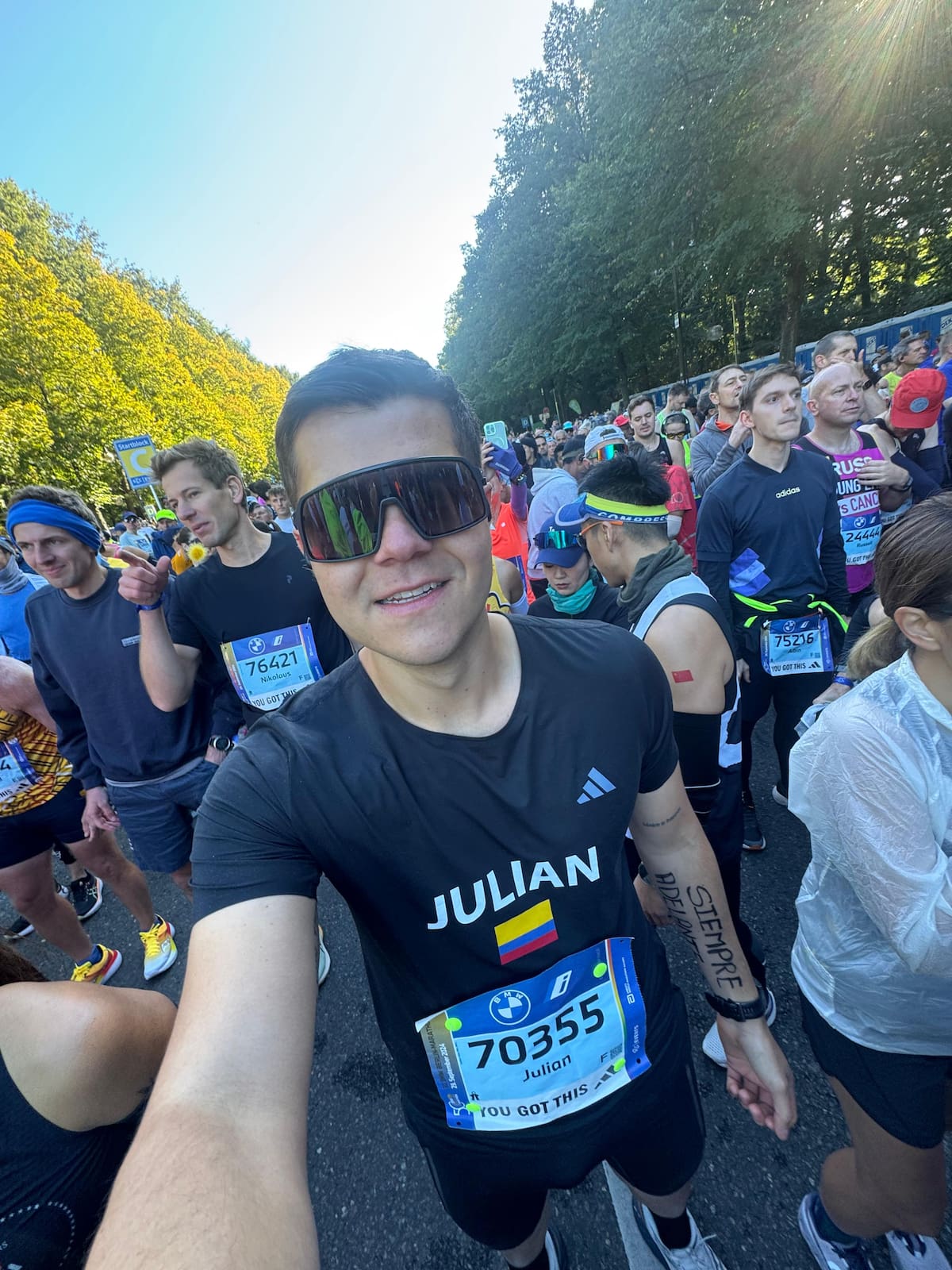 Julián Londoño: un santandereano que corre hacia sus sueños alrededor del mundo. (Fotos: suministrada / VANGUARDIA).