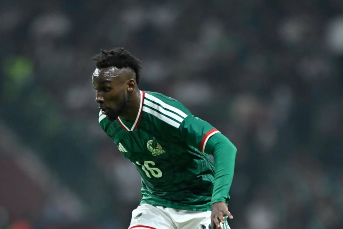 Julián Quiñones, nacido en Magüí Payán (Nariño), abrió el marcador en la inauguración del Mundial 2026 con la camiseta de México. Foto: redes sociales