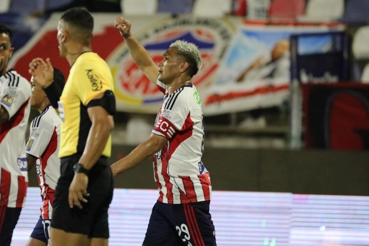 Junior de Barranquilla doblegó a Fortaleza, en la fecha 11 de la Liga BetPlay I de 2026. Foto: Colprensa.