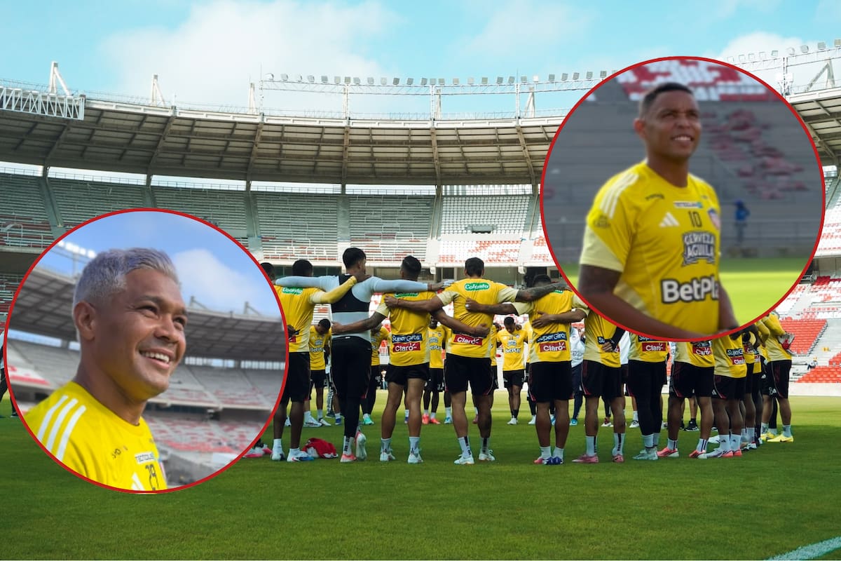 Junior de Barranquilla volvió al Metropolitano: así fue el primer entrenamiento en el renovado ‘Supermetro’. Foto: Junior