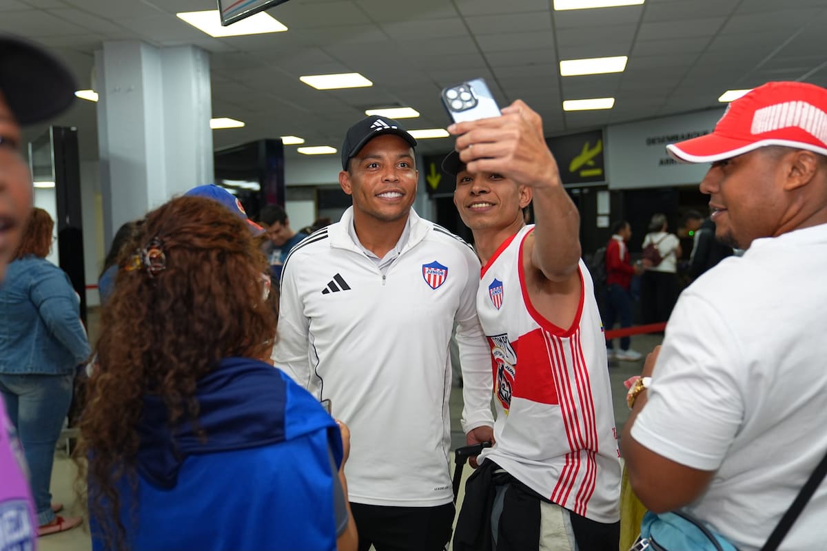 Junior de Barranquilla ya está en Paraguay. Foto: Junior