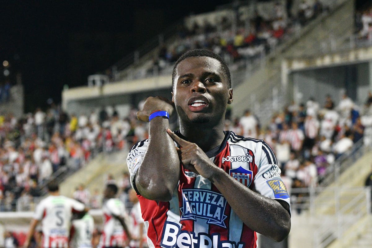 Junior logró su segundo triunfo en línea, esta vez ante Medellín y se ilusiona con seguir la operación remontada, luego de un pésimo comienzo en la Liga BetPlay II de 2026. Foto: Colprensa.