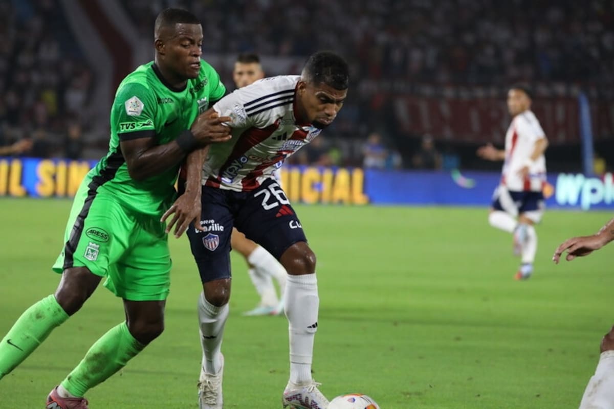 Junior superó 2-1 a Nacional y asumió el primer puesto del Grupo A de los cuadrangulares semifinales de la Liga BetPlay II de 2025.