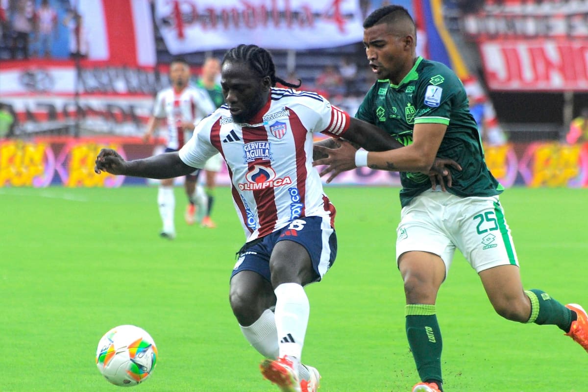 Partido en el Metropolitano de Barranquilla. /FOTO: Win Sports