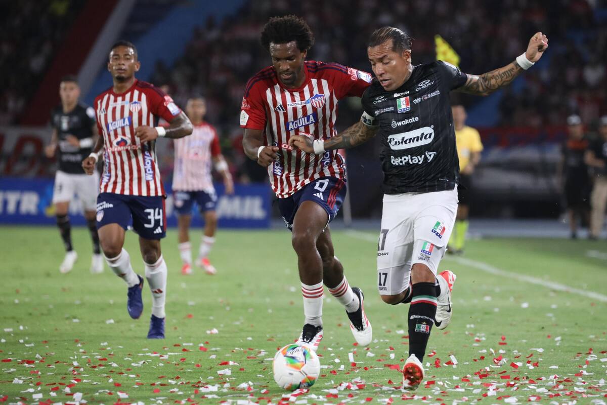 Junior enfrentó a Once Caldas en el primer semestre de la Liga BetPlay. (Foto: Colprensa / VANGUARDIA).