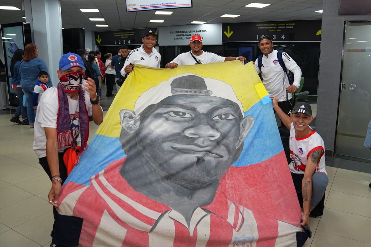 Junior ya está en Paraguay. Foto: Junior