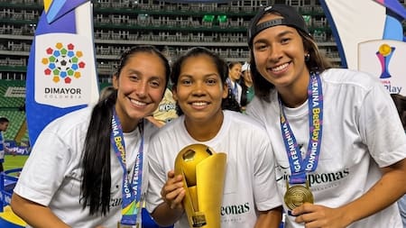 Santander celebra el título del Deportivo Cali: tres jugadoras fueron protagonistas
