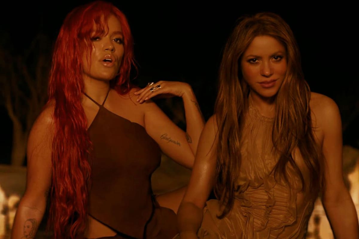 Se cree que “TQG” es la cuarta que Shakira le dedica a su expareja y padre de sus hijos, Gerard Piqué. Internet / VANGUARDIA