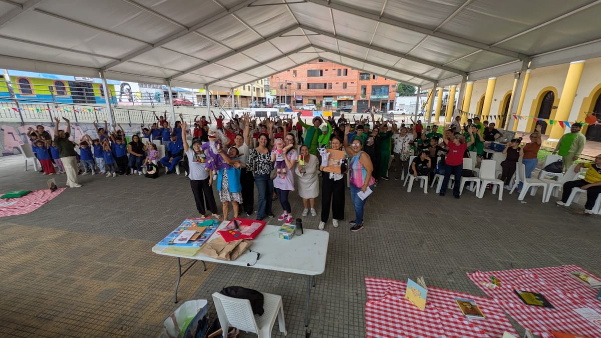 Katú Multisensorial lleva la literatura infantil de Bucaramanga a una experiencia con sonidos, títeres y movimiento. Foto suministrada/VANGUARDIA