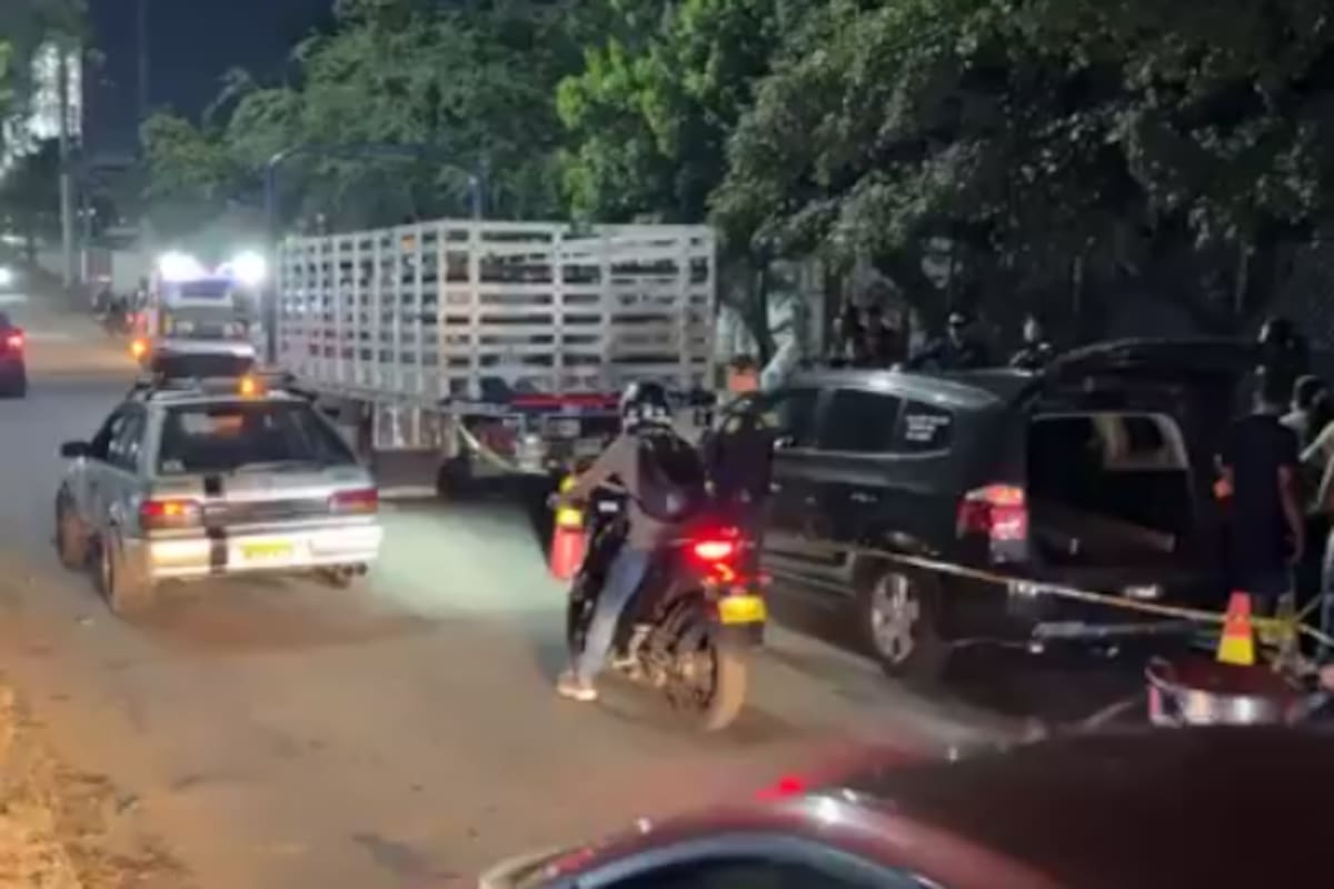 Keiber Josué Martínez Borja, de 25 años, murió tras el violento choque de la motocicleta que conducía contra la parte trasera de un camión en el sector de Chimitá