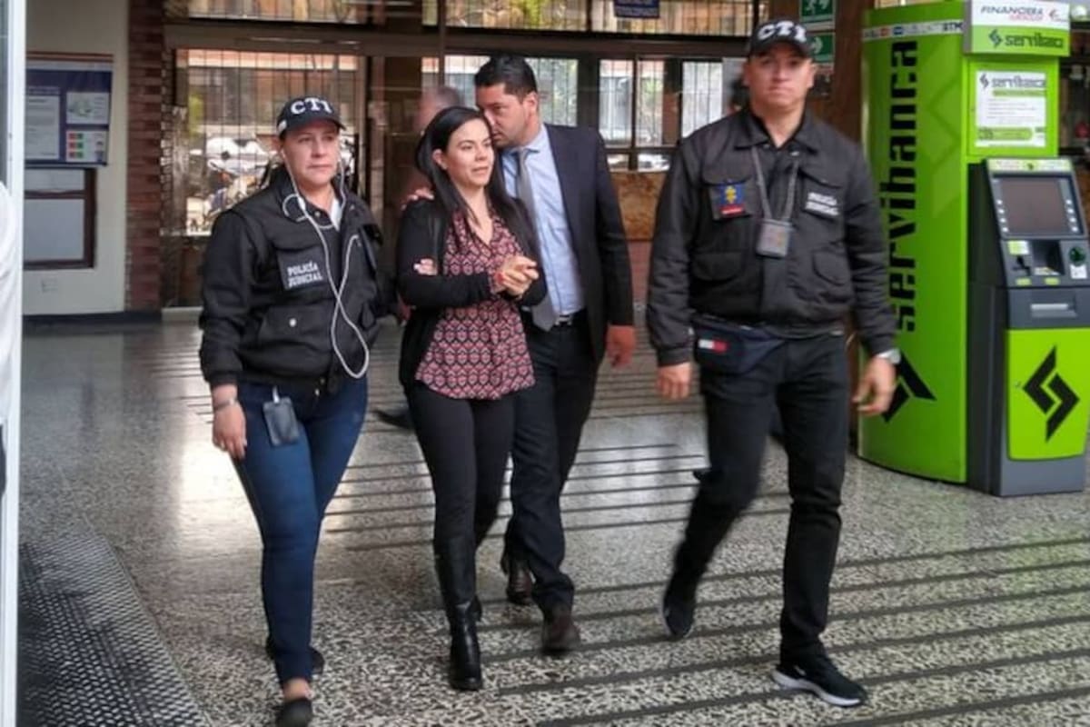 Kelly Andrea Eslava, una de las imputadas en el caso de compra de fallos en el Tribunal Administrativo de Cundinamarca. Foto: El Espectador