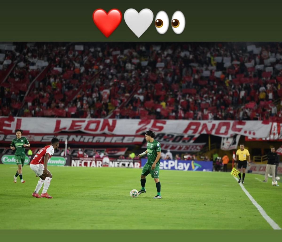 Kevin Parra entregó pistas de su futuro en el fútbol colombiano. Foto: Instagram de Kevin Parra.